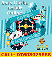 How can the game of BossMatka be played online?