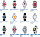 Sports Team Logo Watches at SportsFanGalaxy