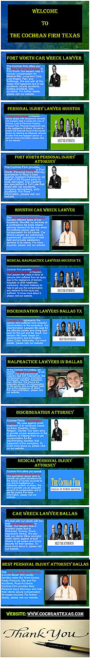Fort Worth personal injury attorney on Behance