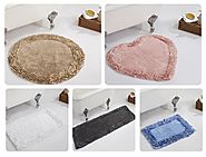 Buy Shaggy Border Bath Rugs Online at Better Trends