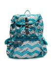 Great Aqua Chevron Backpacks