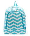 Best Aqua Chevron Print Backpack -Ratings and Reviews