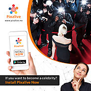 Install Pixalive on Play Store and Get 100