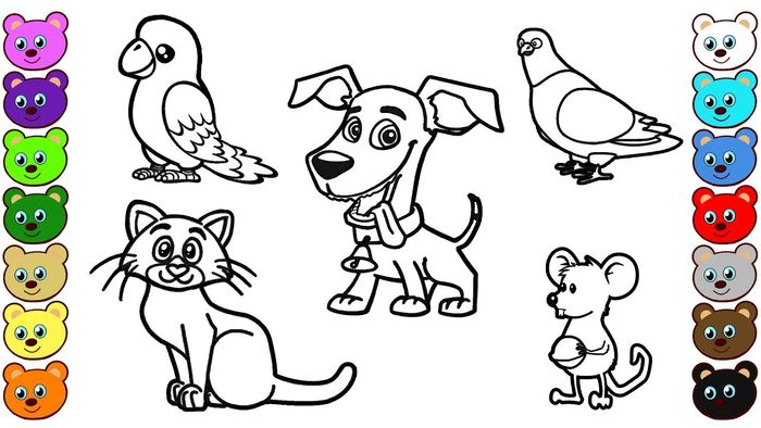 10 coloring pages for preschool kids | A Listly List