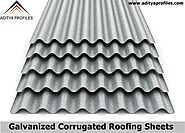 Website at https://www.adityaprofiles.com/metal-roofing-sheets.php