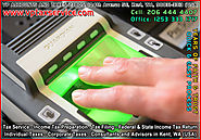 Finger Print Scan in Kent WA Seattle in White Center, WA, Office: 1253 333 1717 Cell: 206 444 4407 http://www.vptaxse...