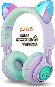 31.98$-Riwbox Cat Ear Bluetooth Headphones