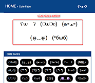 Cute Face Text Emoji Collection Online - Le Lenny Face Generator