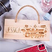 Buy Personalised Future Vlogger Wooden Sign | Personalised Homeware | Towelsrus.co.uk