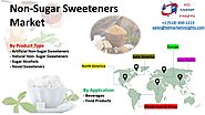 Non-Sugar Sweeteners Market Insights, Trends, Opportunity & Forecast