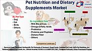 Pet Nutrition and Dietary Supplements Market Insights, Trends, Opportunity & Forecast