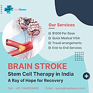 Stem Cell Therapy for Stroke in India - A Ray of Hope for Recovery by Med Acess