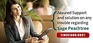 Sage Peachtree Online Chat Support 1-800-986-6931 USA/Canada