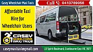 Affordable Taxi Hire for Wheelchair Users