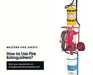 How to Use Fire Extinguishers?