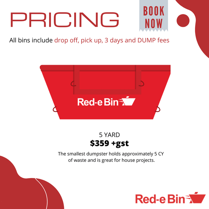 Waste Disposal & Bin Rental Victoria BC RedEBin A Listly List