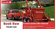 Dumpster Rental Company | Bin Rental Prices | Red-E-Bin