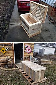Outdoor Furniture Made From Wood Pallets - Sensod - Create. Connect. Brand.