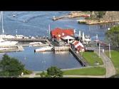 High Summer Season in Kristiansand, Norway