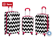 Best Chevron Luggage | Sets - Rolling Luggage or Carry On Sets