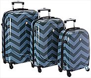 Dejuno Chevron 3 Piece Luggage Set- Review