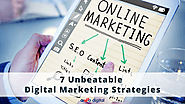 7 Unbeatable Digital Marketing Strategy for Escalate Sales | Aiwa digital