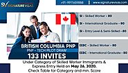 133 Candidates invited in the Latest British Columbia Tech Pilot Draw