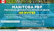 In the 93rd Provincial Draw, the Manitoba province invites 125 candidates