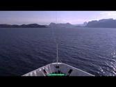 Sea Route Nesna Örnes (Norway) 22 minutes
