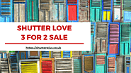 Shutter Love 3 For 2 Sale