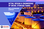 Diesel storage tank engineering for a petroleum company
