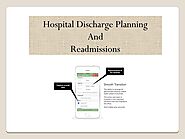 Hospital Discharge Planning And Readmissions