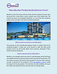 Why is Bavdhan The Best Residential Area in Pune? | edocr