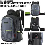 Buy Personalised Custom Harissons Verge 15.6 inch Laptop Backpack