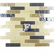 Geo Collection 1x4 Amazonia Tile Wide Linear - Findstone.us