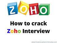 How to crack Zoho interview