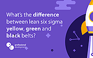 What’s the Difference Between Lean Six Sigma Yellow, Green and Black Belts? (Explained)