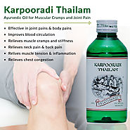 Karpooradi Thailam for Muscular Cramps and Joint Pain
