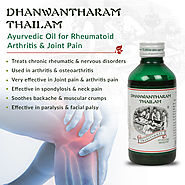 Dhanwantharam Thailam for Rheumatoid Arthritis & Joint Pain