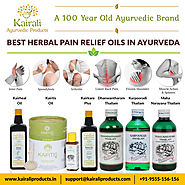 Best Herbal Pain Relief Oils in Ayurveda