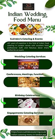 Choose The Best Indian Wedding Food Menu