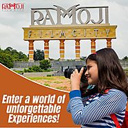 Tourist Places to Visit in Hyderabad - Ramoji Film City Tour.