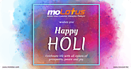 This Holi spread the colours of positivity & prosperity all around you.