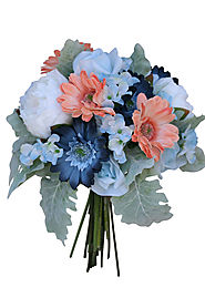 Best Silk Wedding Flowers By The Brides Bouquet