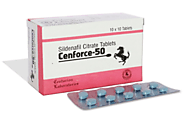 Buy Cenforce 50 MG Tablet, Sildenafil 50mg Pills Online in USA