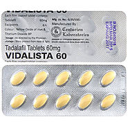 Buy Cialis Vidalista 60MG Pills, Tadalafil 60mg Tablets Online in USA