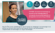 Welkom bij Sofies Leerreis: een online omgeving voor medewerkers Zorg en Welzijn over digitale vaardigheid
