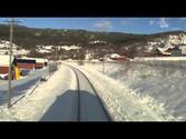 Cab Ride Norway : Trondheim - Bodø (Winter) Nordland Line