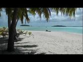 HERE WE ARE IN THE COOK ISLANDS PART 11 AITUTAKI LAGOON BISHOPS CRUISE ONE FOOT ISLAND