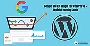 Google Site Kit Plugin for WordPress - A Quick Learning Guide